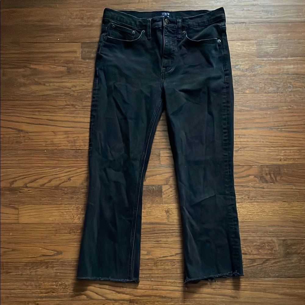 J. Crew Black Flare Women's Jeans
